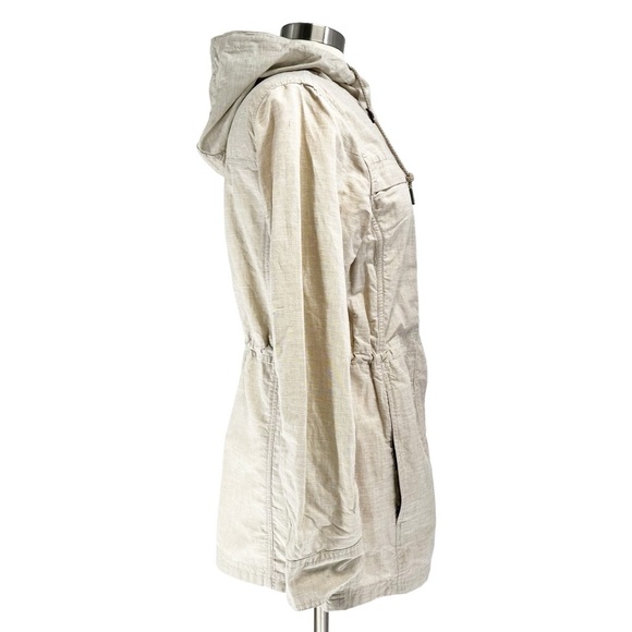 Eddie Bauer Fairhaven Linen Jacket Beige S - Picture 3 of 11